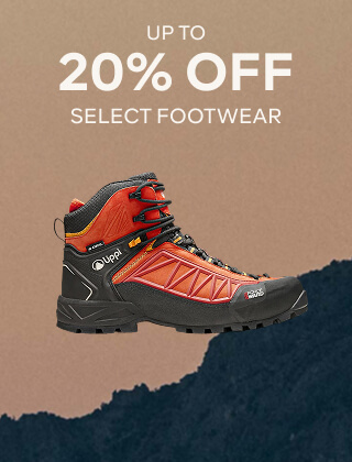 UP TO 20% OFF SELECT FOOTWEAR