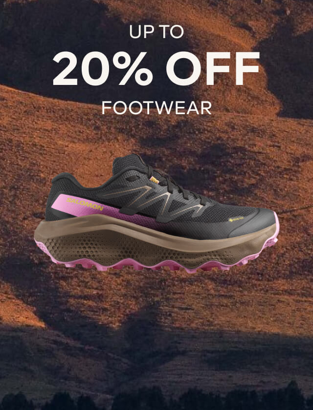 UP TO 20% OFF FOOTWEAR
