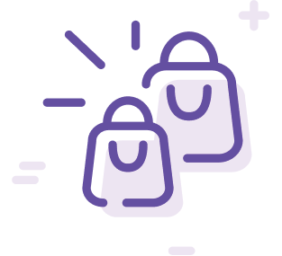 shopping bags icon