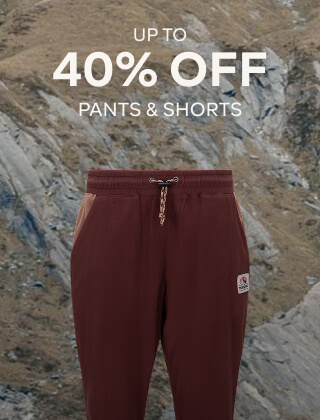 UP TO 40% OFF PANTS & SHORTS