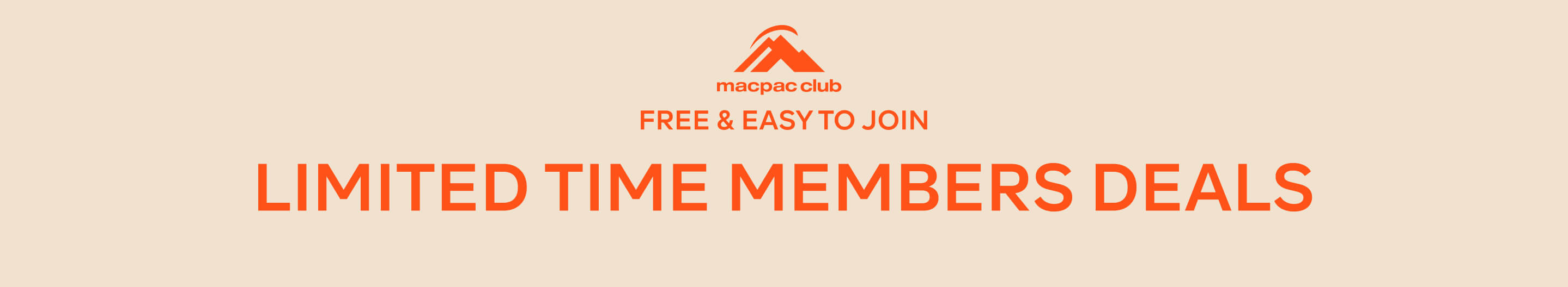 LIMITED TIME MEMBER DEALS