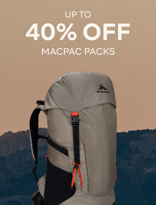 UP TO 40% OFF MACPAC PACKS